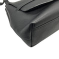 Load image into Gallery viewer, The Row Black Pebbled Leather Sideby Shoulder Bag
