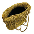Load image into Gallery viewer, Chanel Gold Metallic 2022 Calfskin Macrame Mini 22 Hobo Bag with Gold Hardware
