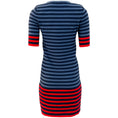 Load image into Gallery viewer, Sonia Rykiel Red / Blue Striped Dress
