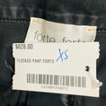 Load image into Gallery viewer, forte_forte Black Cotton Flocked Pant

