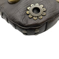 Load image into Gallery viewer, Marni Brown Leather Grommet Crossbody Bag
