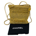 Load image into Gallery viewer, Chanel Gold Metallic 2022 Calfskin Macrame Mini 22 Hobo Bag with Gold Hardware
