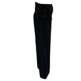 Load image into Gallery viewer, forte_forte Black Cotton Flocked Pant
