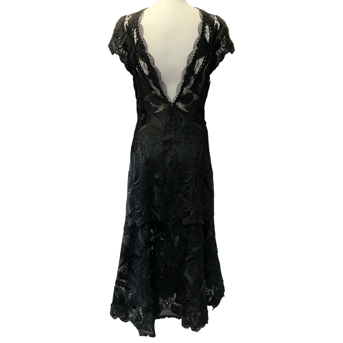 Jonathan Simkhai Black Signature Lace Laura Dress