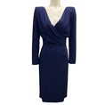 Load image into Gallery viewer, Alexander McQueen Sapphire 2019 Ruched Wool Crepe Dress
