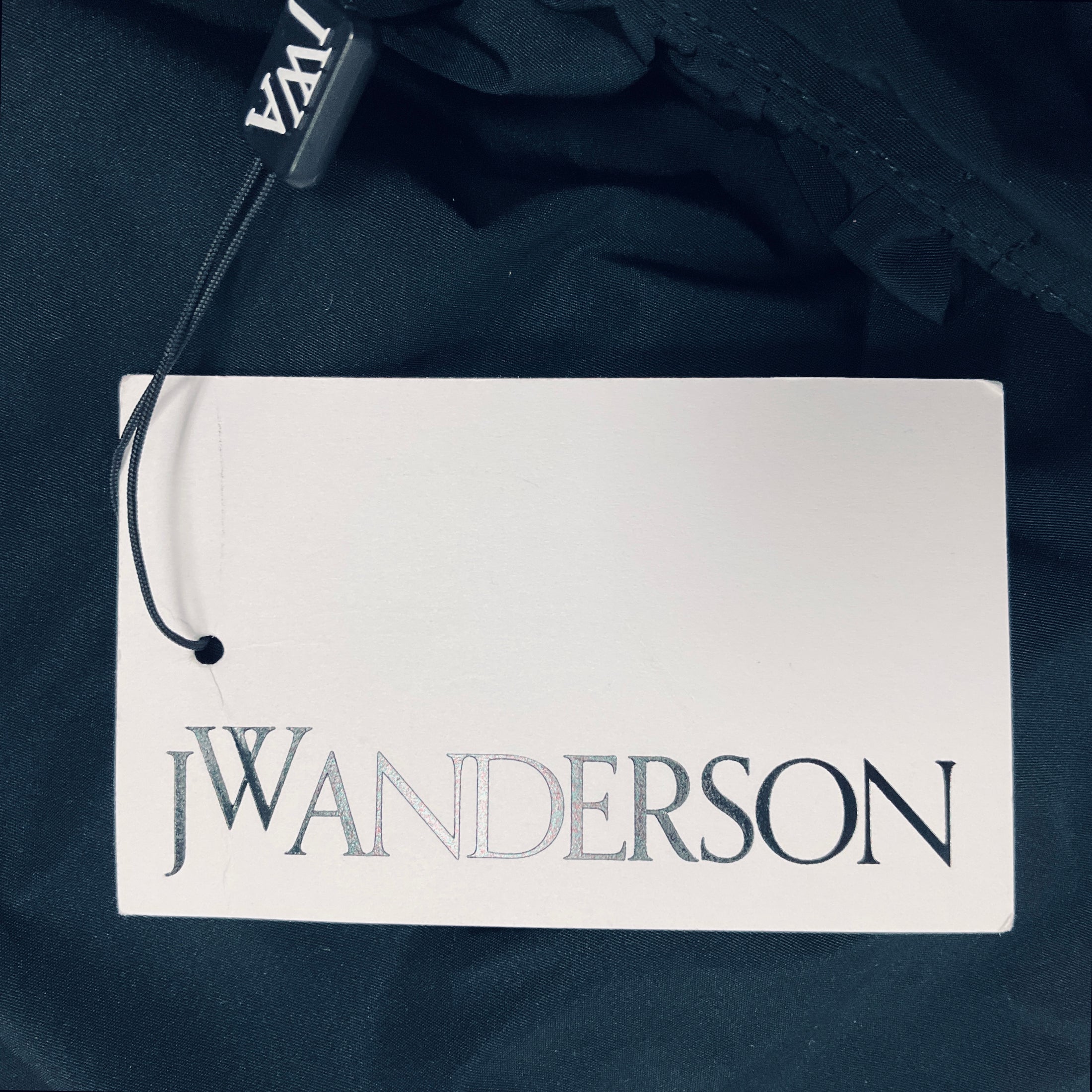 JW Anderson Black Gathered Skort