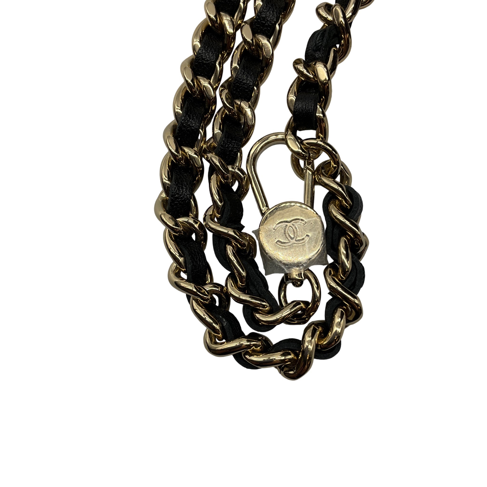 Chanel Navy Multi Classic CC Chain Pocket CC Logo Printed Quilted Fabric Mini Backpack