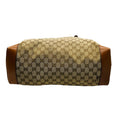 Load image into Gallery viewer, Gucci Beige / Brown Supreme GG Canvas Ophidia Tote Handbag with Tan Leather Trim
