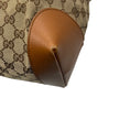 Load image into Gallery viewer, Gucci Beige / Brown Supreme GG Canvas Ophidia Tote Handbag with Tan Leather Trim
