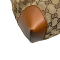 Load image into Gallery viewer, Gucci Beige / Brown Supreme GG Canvas Ophidia Tote Handbag with Tan Leather Trim
