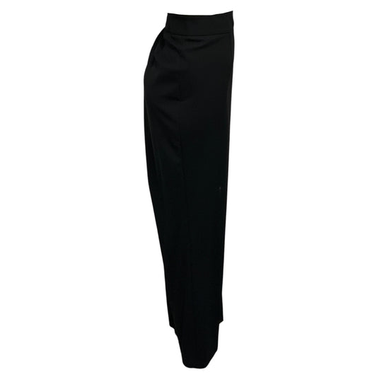 Lafayette 148 New York Black Wool Stretch Pants / Trousers