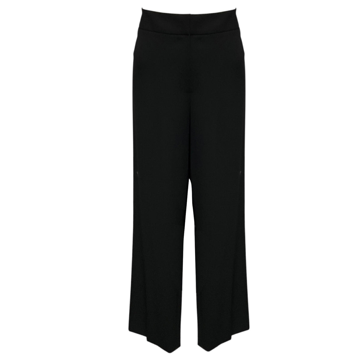 Lafayette 148 New York Black Wool Stretch Pants / Trousers