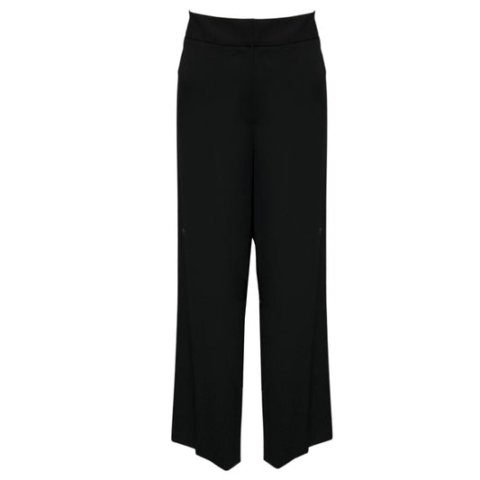 Lafayette 148 New York Black Wool Stretch Pants / Trousers