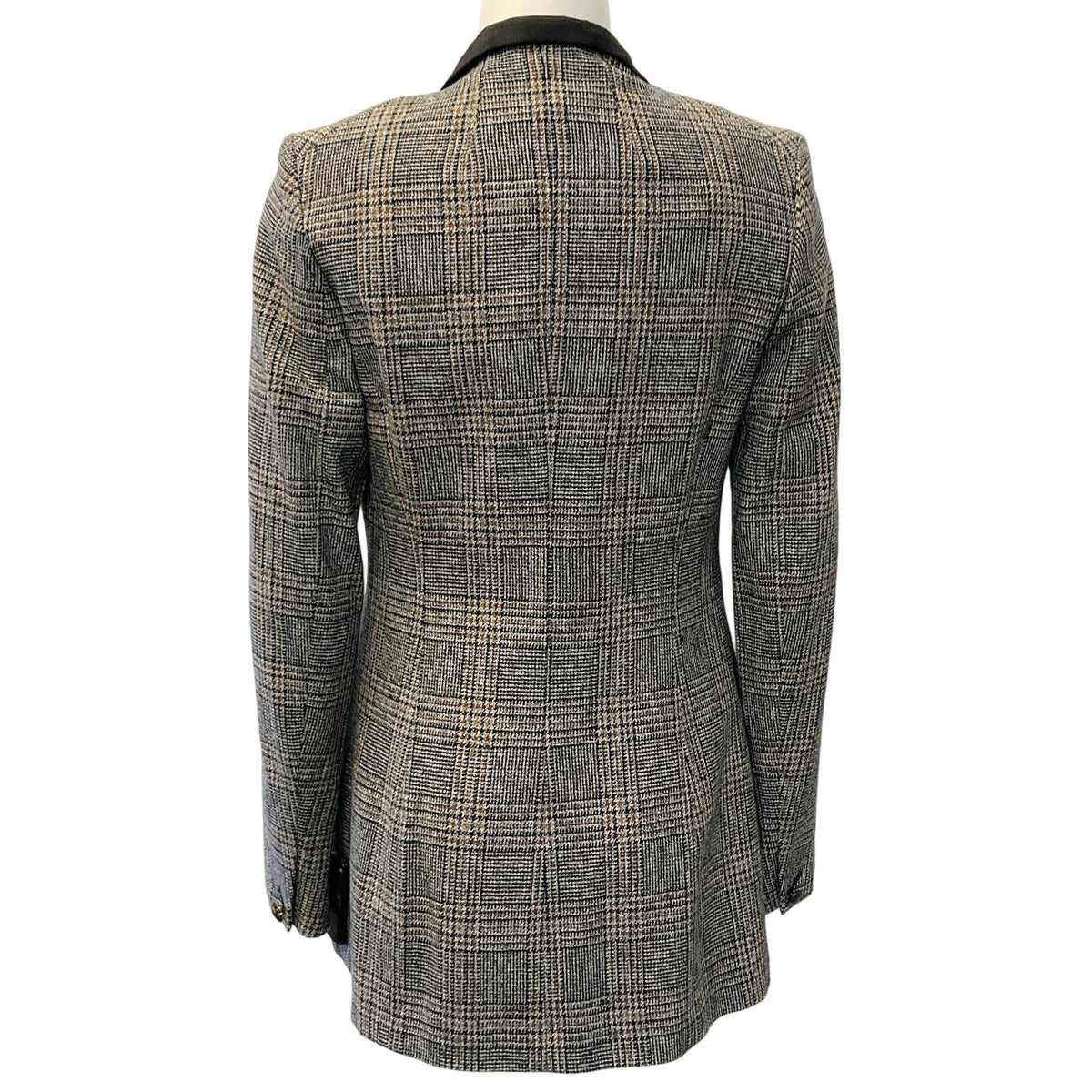 Rag & Bone Black Wool Plaid Tweed Paloma Blazer