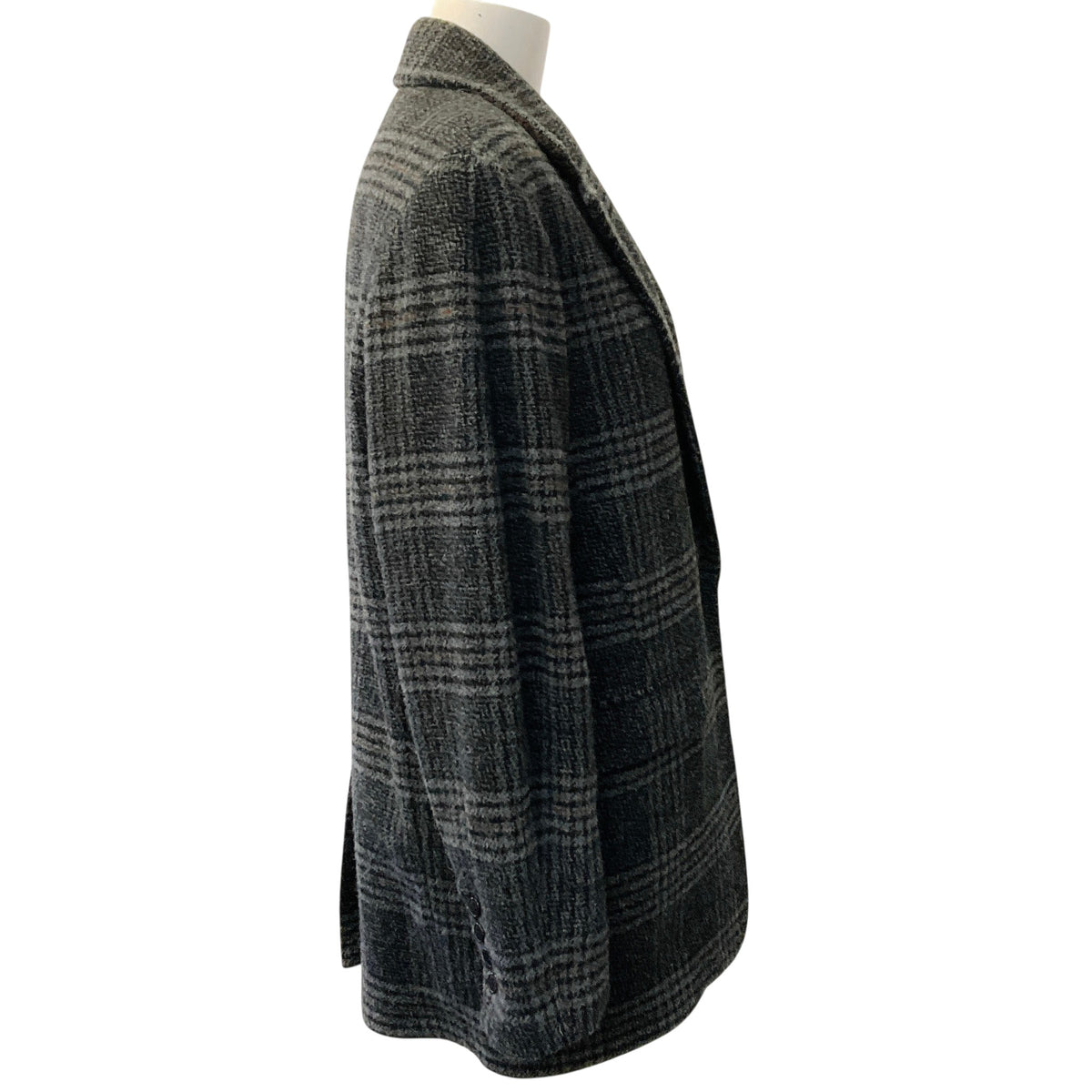 Isabel Marant Étoile Grey Wool Plaid Gesina Jacket