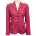 Load image into Gallery viewer, Akris Raspberry Silk / Cashmere Blazer


