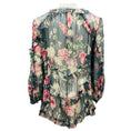 Load image into Gallery viewer, Zimmermann Multicolor Floral Printed Sheer Silk Chiffon Top
