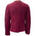 Load image into Gallery viewer, Chanel Magenta Cashmere Cardigan Sweater
