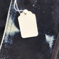 Load image into Gallery viewer, Dries Van Noten Black / White Marble Bleach Tie-Dye Denim Vionas Jacket
