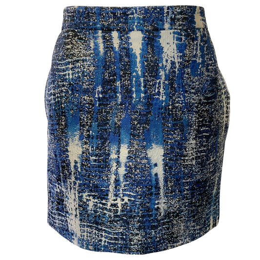 Stella McCartney Blue / White Mini Skirt
