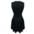Load image into Gallery viewer, Simone Rocha Black Sleeveless Flared Boucle Tweed Cocktail Dress
