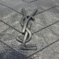 Load image into Gallery viewer, Saint Laurent Deep Marine Crinkled Calfskin Niki Wallet On Chain
