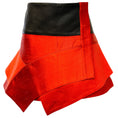 Load image into Gallery viewer, Proenza Schouler Orange Silk Mini Skirt with Leather

