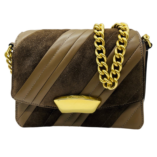 3.1 Phillip Lim Portobello Chocolate ID Quilted Shoulder Bag with Chain