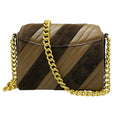 Load image into Gallery viewer, 3.1 Phillip Lim Portobello Chocolate ID Quilted Shoulder Bag with Chain
