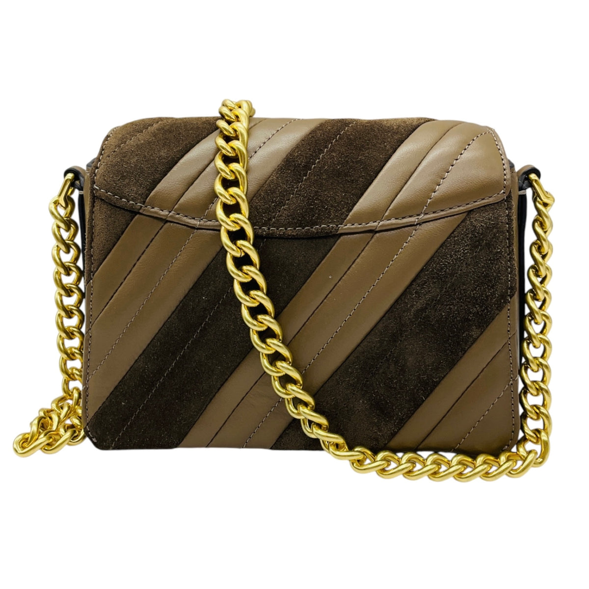 3.1 Phillip Lim Portobello Chocolate ID Quilted Shoulder Bag with Chain