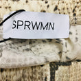 Load image into Gallery viewer, SPRWMN Beige Snakeskin Bias Maxi Skirt
