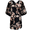 Load image into Gallery viewer, Cara Cara Inslee Floral Black Velvet Adolphine Dress
