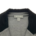 Load image into Gallery viewer, St. John Charcoal Blazer with Black Velvet Collar
