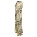 Load image into Gallery viewer, SPRWMN Beige Snakeskin Bias Maxi Skirt

