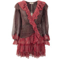 Load image into Gallery viewer, Ulla Johnson Garnet Silk Sara Dress
