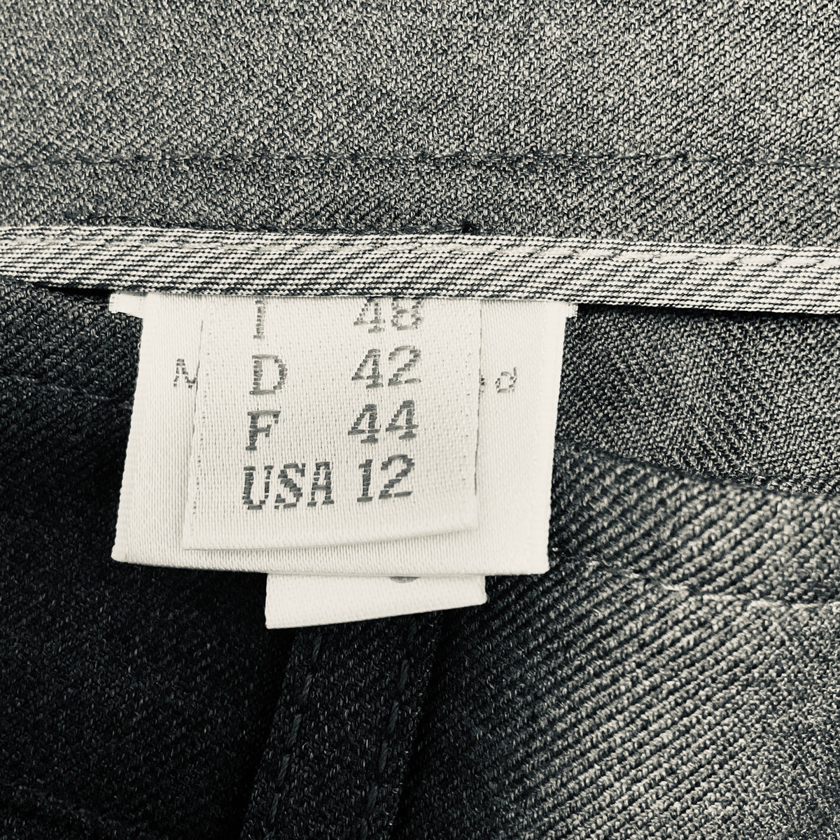 Brunello Cucinelli Charcoal Grey Tailored Trousers / Pants