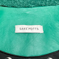 Load image into Gallery viewer, Saks Potts Shearling Colorblock Tie Front Jacket
