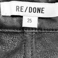 Load image into Gallery viewer, Re/Done Black Racer Leather Tapered Trousers
