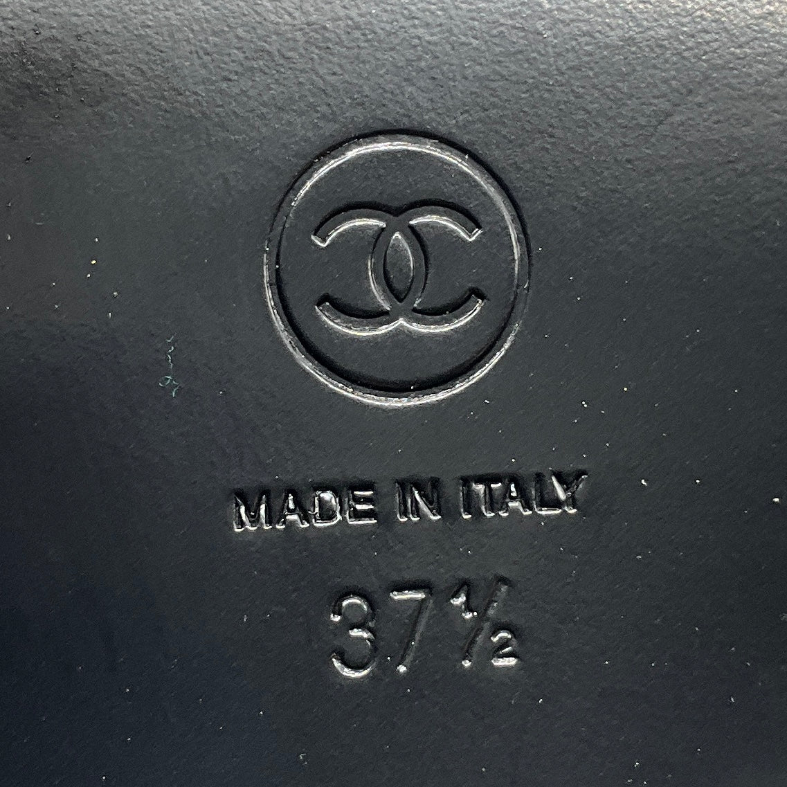 Chanel 2024 Red / Pink / White / Black CC Logo Leather Slip-On Loafers