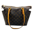 Load image into Gallery viewer, Louis Vuitton Brown Monogram Canvas Double Top Handle Tote Handbag
