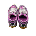 Load image into Gallery viewer, Bottega Veneta Pink Gloss / Silver Lightweight Technical Fabric and Mesh Orbit Runner Sneaker
