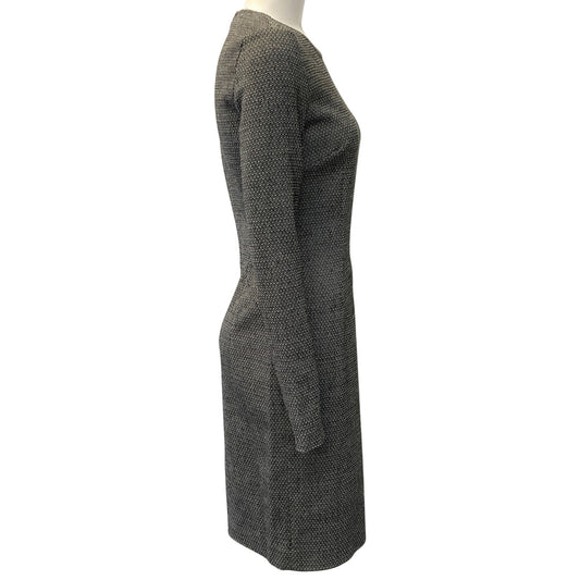Stella McCartney Black / Tan Wool Knit Dress