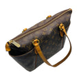 Load image into Gallery viewer, Louis Vuitton Brown Monogram Canvas Double Top Handle Tote Handbag
