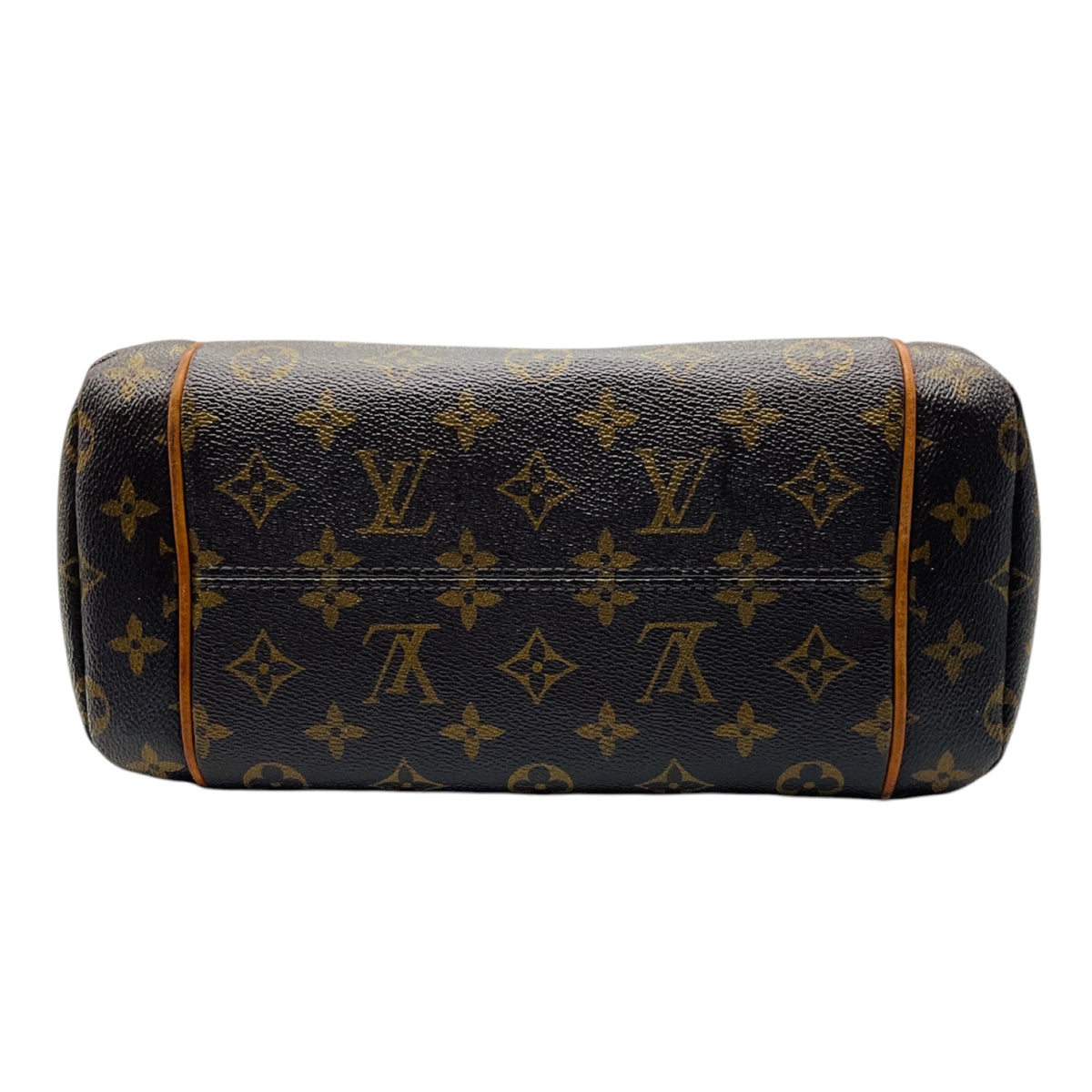 Louis Vuitton Brown Monogram Canvas Double Top Handle Tote Handbag