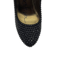 Load image into Gallery viewer, Lanvin Black Crystal Embellished Ankle Strap Platform Pump

