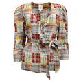 Load image into Gallery viewer, Cinq à Sept Multi Meadow Plaid Triss Jacket

