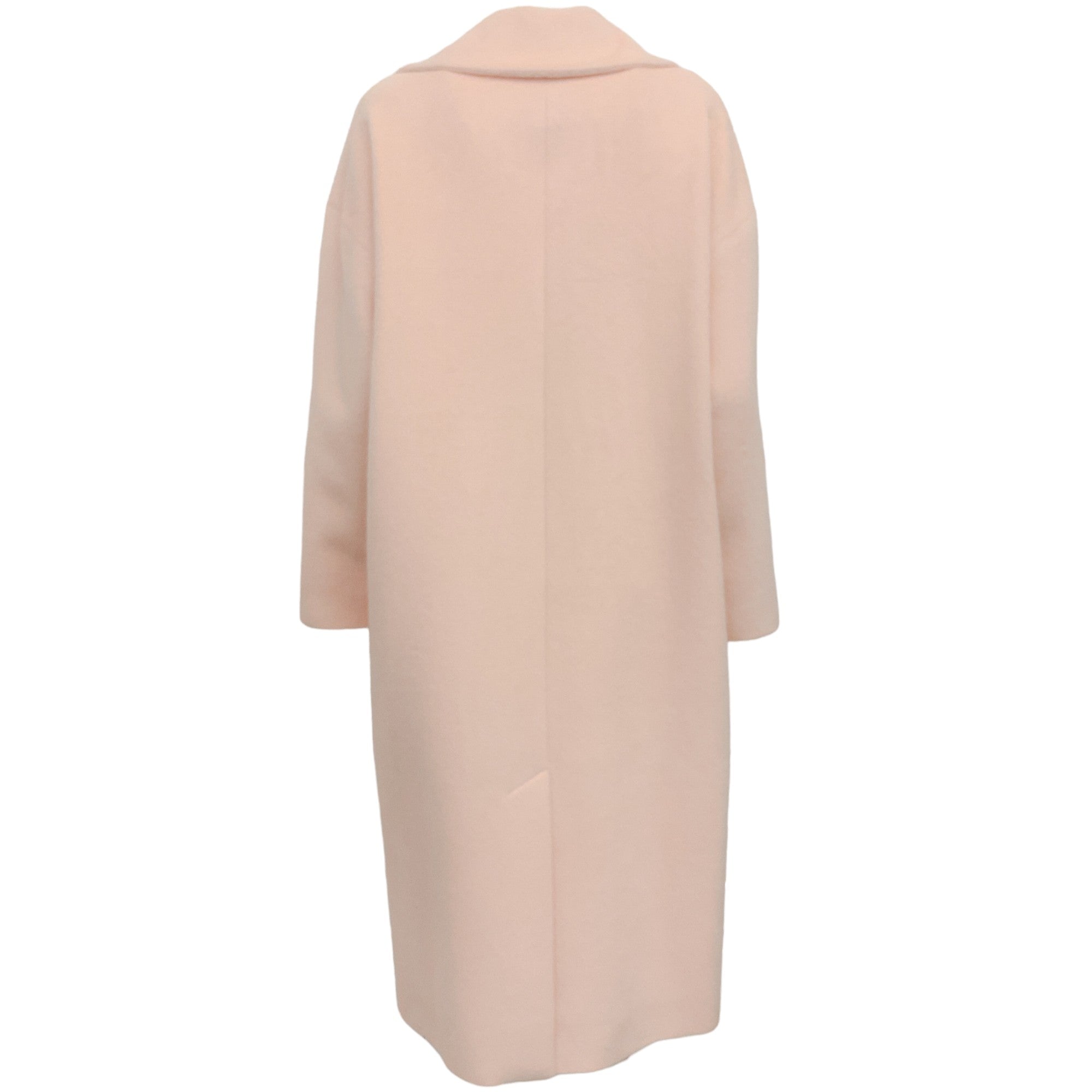 Lanvin Light Pink Alpaca / Wool Coat