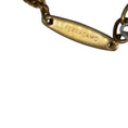 Load image into Gallery viewer, Ferragamo Gold Aluminum and Brass Sculptural Pendant Necklace
