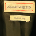 Load image into Gallery viewer, Alexander McQueen Blue Medium Wash One Button Denim Jacket
