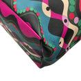 Load image into Gallery viewer, Emilio Pucci Teal / Fuchsia Multi Color Tote Bag
